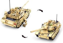 Sluban Tanque Juego de construcción 893 pcs