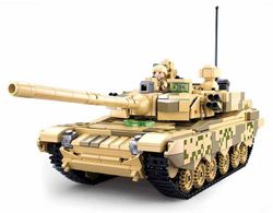 Sluban Tanque Juego de construcción 893 pcs