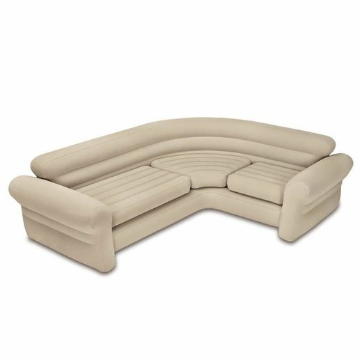 Intex Canapé d'angle Gonflable 2,57 m x 2,03 m x 76 cm
