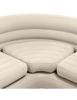 Intex Canapé d'angle Gonflable 2,57 m x 2,03 m x 76 cm