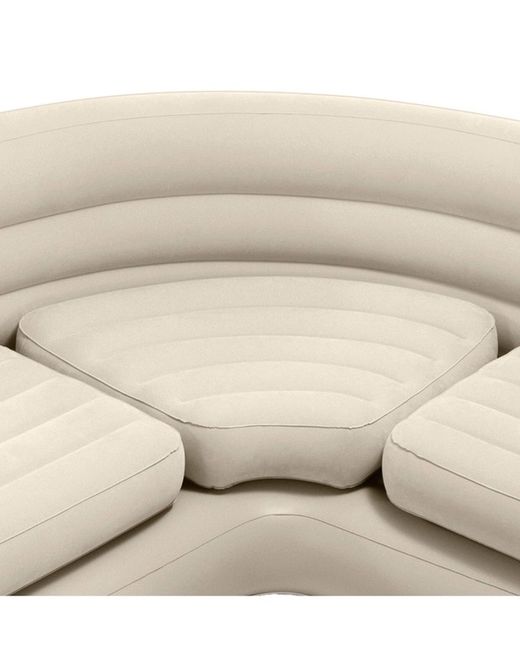 Intex Canapé d'angle Gonflable 2,57 m x 2,03 m x 76 cm