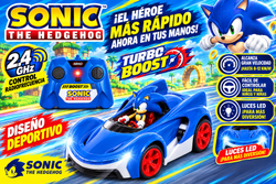Sonic The Hedgehog Racing Vehículo Radiocontrol