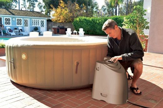 Intex PureSpa Bubble Therapy 4 places 196 x 71cm