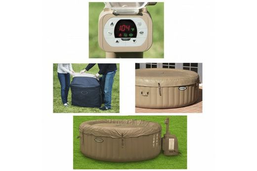 Intex PureSpa Bubble Therapy 4 places 196 x 71cm