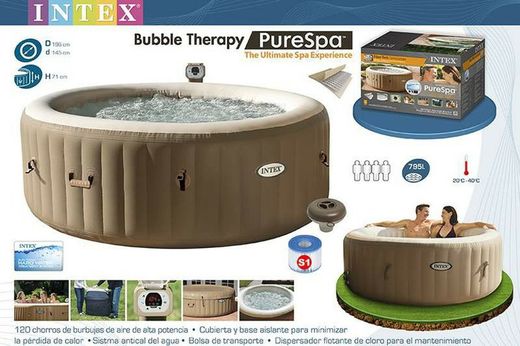 Intex PureSpa Bubble Therapy 4 places 196 x 71cm