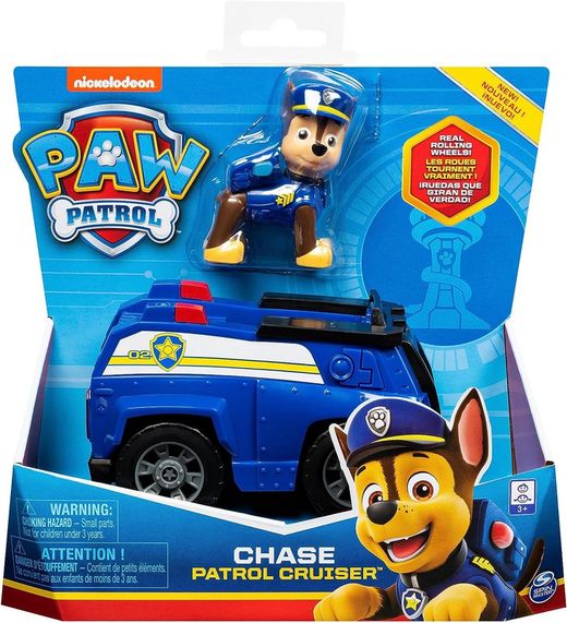 Spin Master La Pat Patrouille Voiture de police Figurine Chase