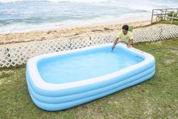 Sun Club Piscina Familiar hinchable rectangular 305 cm x 183 cm x 56 cm