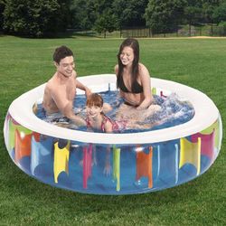 Sun Club Piscine familiale ronde 190 cm x 50 cm