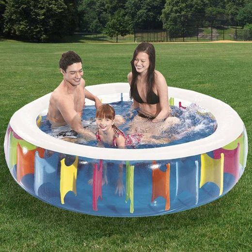 Sun Club Piscine familiale ronde 190 cm x 50 cm