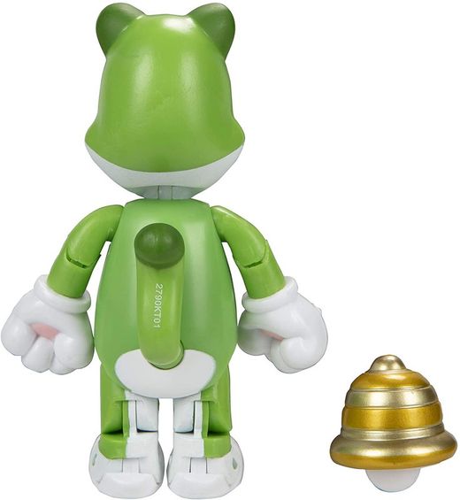 Nintendo Super Mario Figura Luigi Felino con Campana