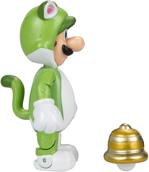Nintendo Super Mario Figura Luigi Felino con Campana