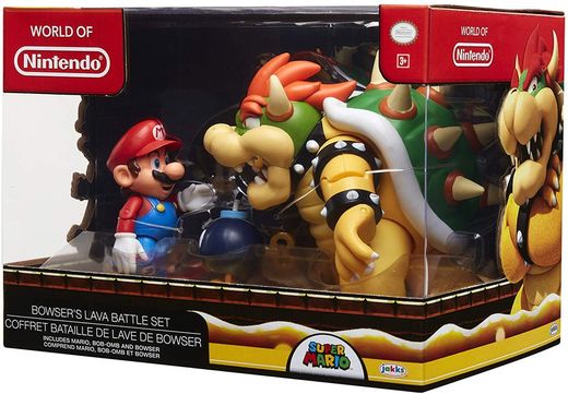 Nintendo Mario Bowser´s Lava Battle Set
