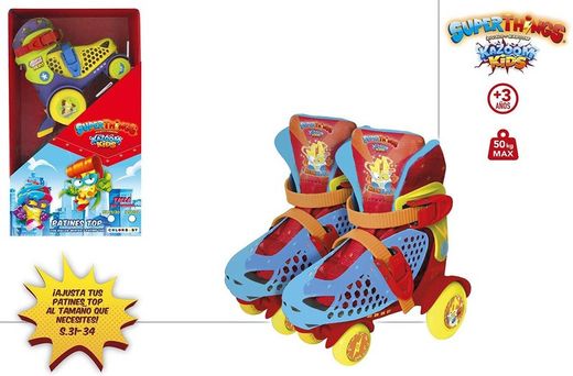 Super Things Patines de 4 ruedas infantiles