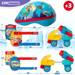 SuperThings Set patines infantil Kazoom Kids