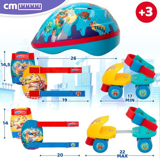 SuperThings Set patines infantil Kazoom Kids