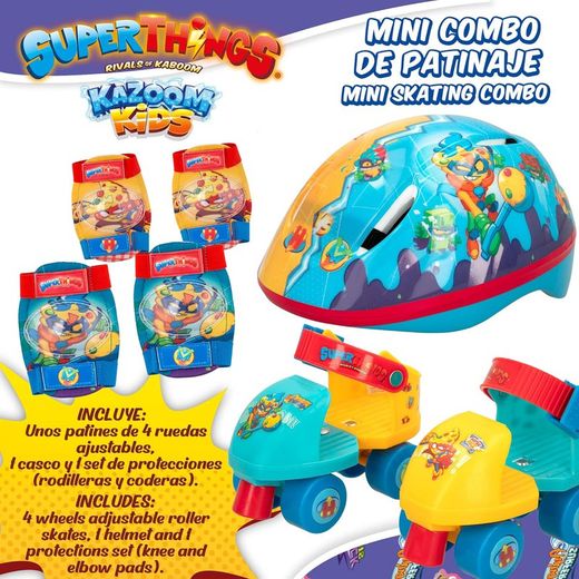 SuperThings Set patines infantil Kazoom Kids
