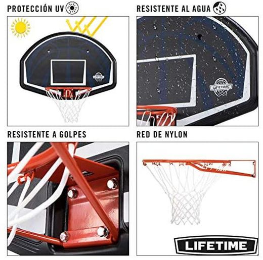 LIFETIME Hochleistungs-Basketball-Backboard