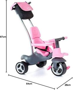 Molto Urban Trike Soft Control Children's Tricycle - Pink