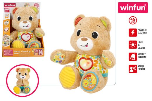 Winfun Osito Interactivo Aprende Conmigo