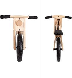 Woomax Bicicleta de Madera sin pedales 12"